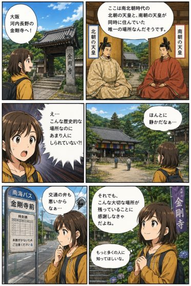 金剛寺への旅