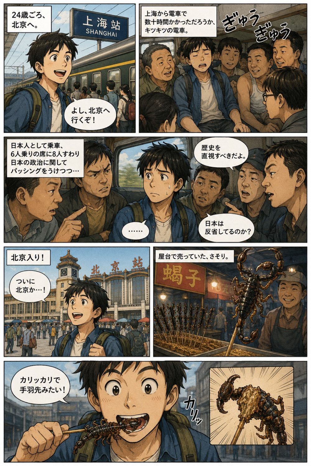 24歳、北京への旅