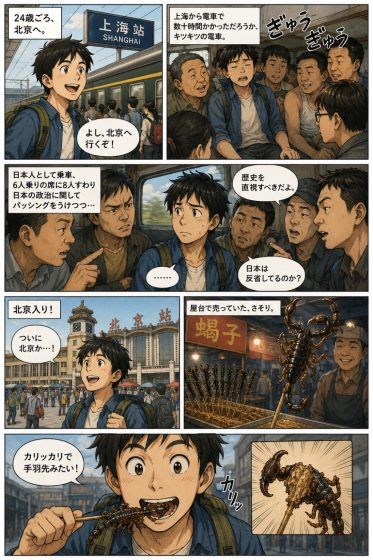 24歳、北京への旅