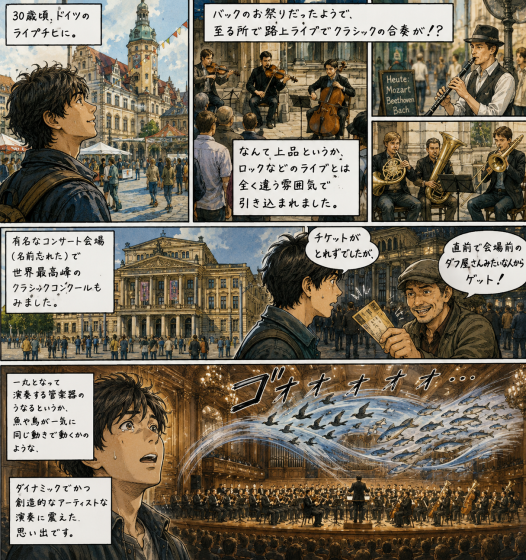 ドイツでの音楽の旅